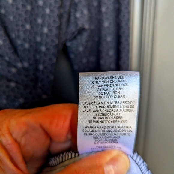 Hang Ten Round Neck Lightweight  Scuba-feel L/S Pullover Size XL   EUC - Picture 9 of 9